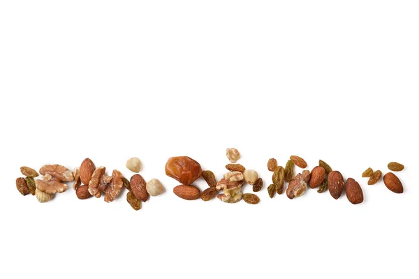 Valnötter och spannmål — Stockfoto