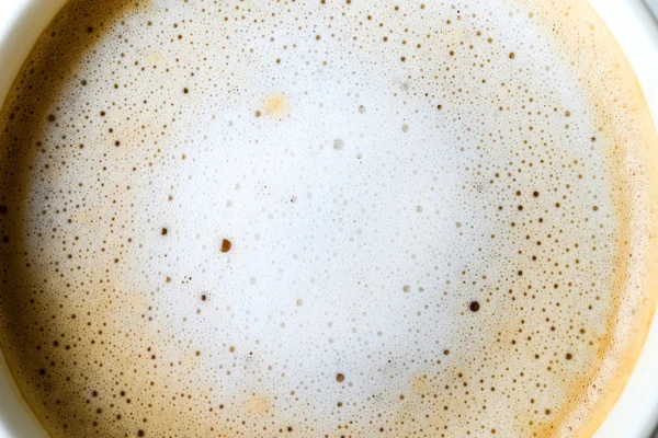 Cappuccino froth coffee — Stock Photo, Image