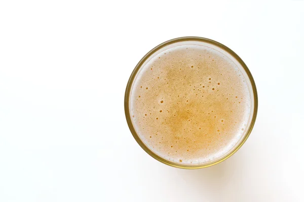 Cerveza aislada en blanco — Foto de Stock