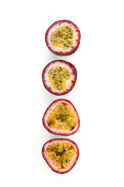 Fetta di frutto della passione — Foto Stock