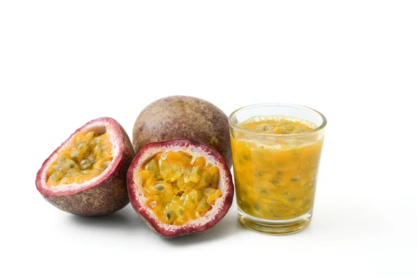 Passion fruit juice Royalty Free Stock Photos