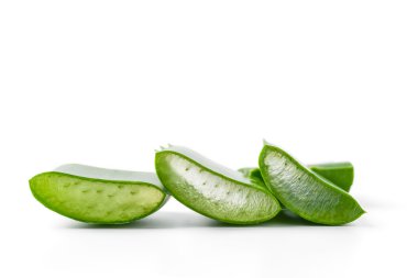 Aloe Vera Beyaz Arkaplanda