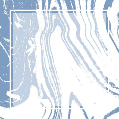 El mermer mürekkep çerçeve boyalı. Afiş, davetiye, kartı tasarım şablonu