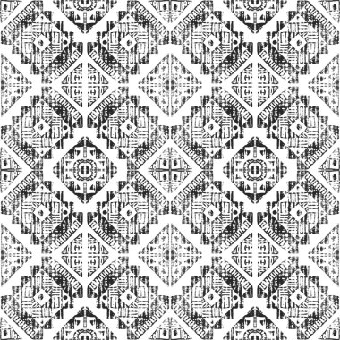 Kabile dikişsiz desen. El boyalı suluboya doku. Grunge soyut arka plan