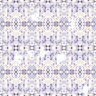 Kabile dikişsiz desen. El boyalı suluboya doku. Grunge soyut arka plan