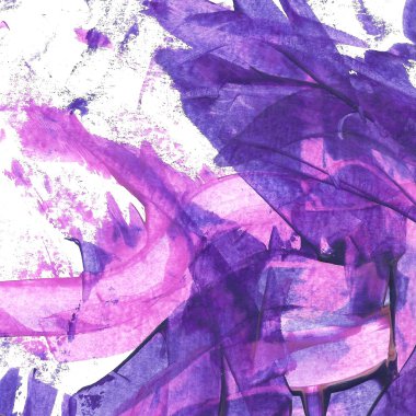 Akrilik boya. El dokulu arka plan boyalı