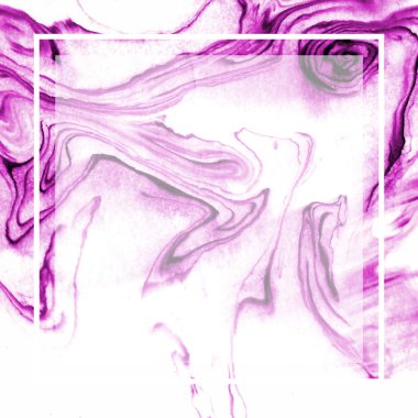 Mermer çerçeve. çerçeve ile el boyalı mermer doku