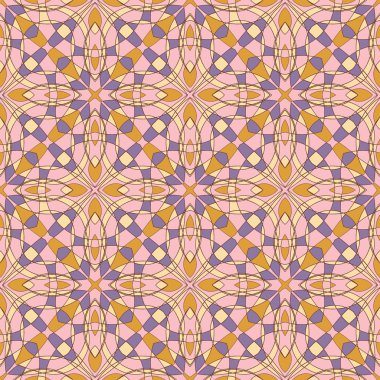 etnik soyut çizilmiş seamless modeli