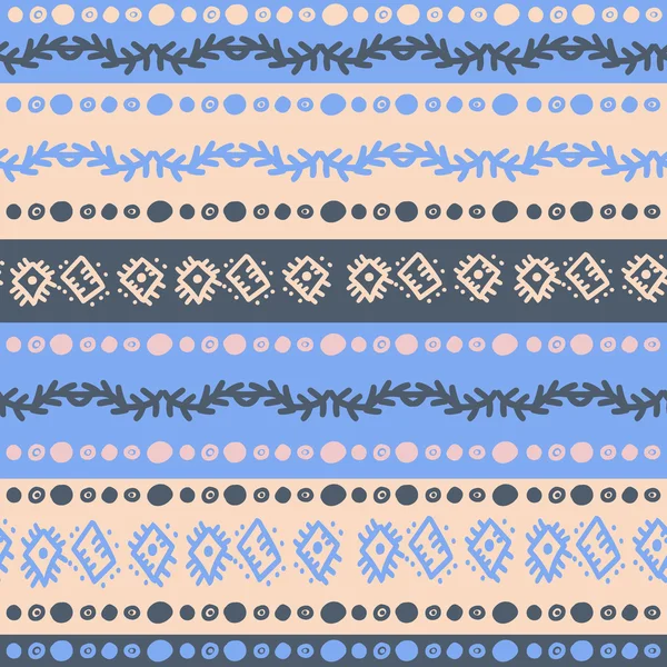 etnik soyut çizilmiş seamless modeli