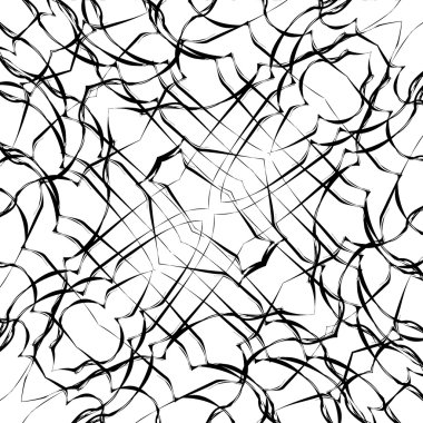 soyut çizilmiş seamless modeli