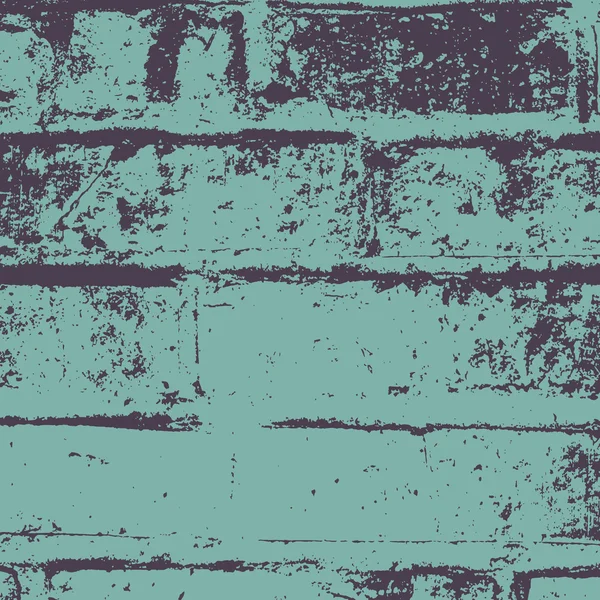 Grunge textured background - brick wall — Stock Vector