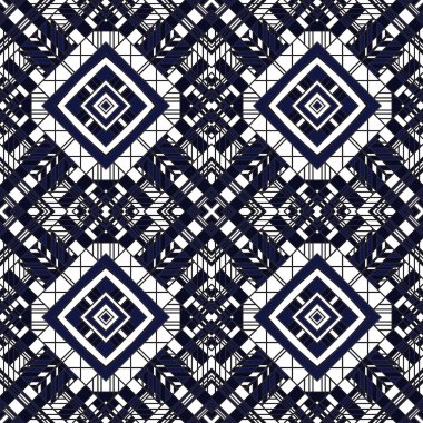 Funky soyut geometrik Seamless Modeli