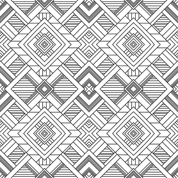 Naadloze geometrische patroon. Art Deco stijl — Stockvector