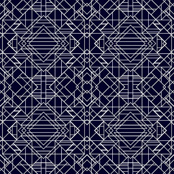 Kesintisiz geometrik desen. Art Deco tarz 