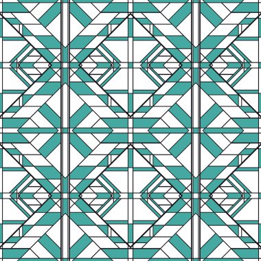 Çok acayip renkli geometrik Seamless Modeli