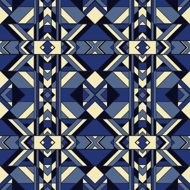 Çok acayip renkli geometrik Seamless Modeli