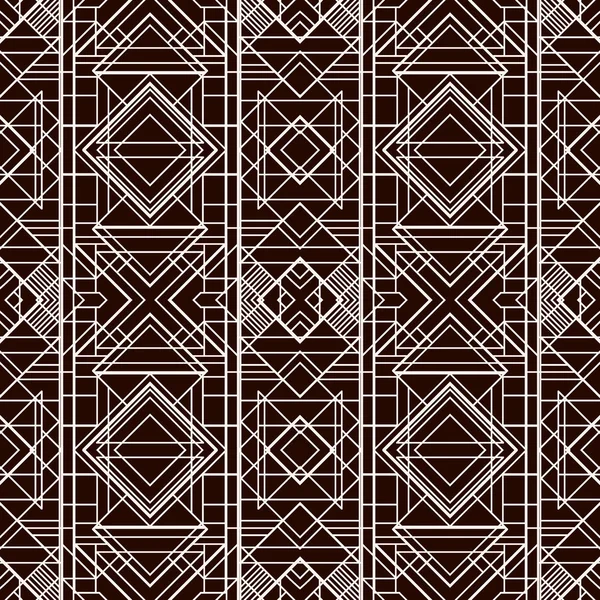Kesintisiz geometrik desen. Art Deco tarz 