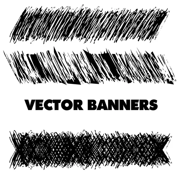 Conjunto de texturas vectoriales dibujadas a mano — Vector de stock