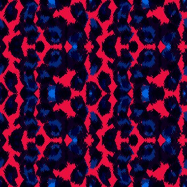 Parlak renkli soyut seamless modeli - tasarımınız için funky arka plan