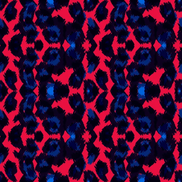 Modèle sans couture abstrait coloré lumineux - fond funky pour votre conception — Image vectorielle