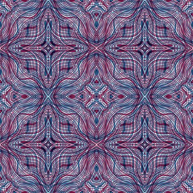 soyut sorunsuz doodle desen - çift pozlama tasarım