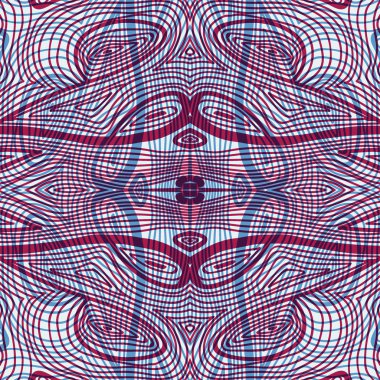 soyut sorunsuz doodle desen - çift pozlama tasarım