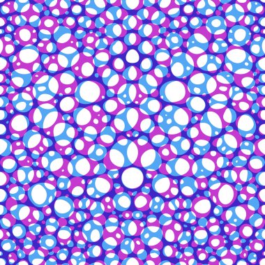 Kabarcıkları ile soyut Dikişsiz desen