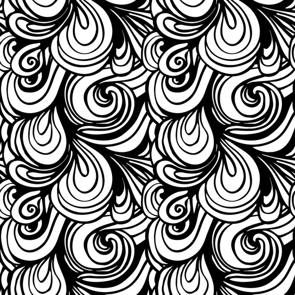 Wavy seamless pattern — Stock Vector