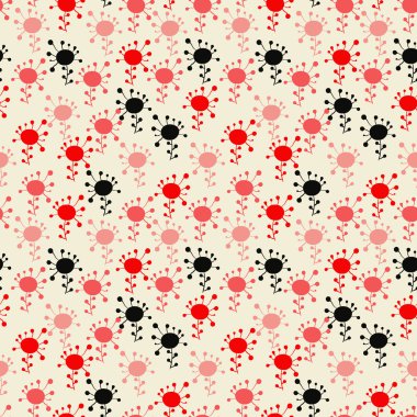 Seamless modeli. Güzel karalamalar. Colofrul funky arka plan