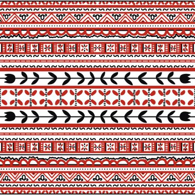 Seamless modeli. Çiçek halk süsleme