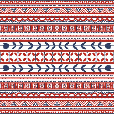 Seamless modeli. Çiçek halk süsleme