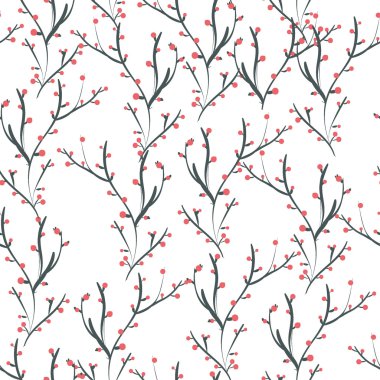 Sorunsuz çiçek desenli. Çok doodle çiçekler ile çizilmiş arka plan el