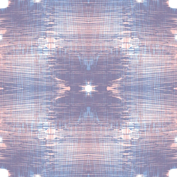 Motif abstrait tribal dessiné à la main sans couture — Image vectorielle