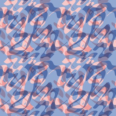 Minimalist retro desen - basit renkler ve şekiller. Sorunsuz arka plan