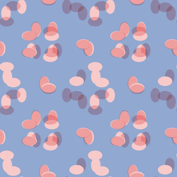 Minimalist retro desen - basit renkler ve şekiller. Sorunsuz arka plan