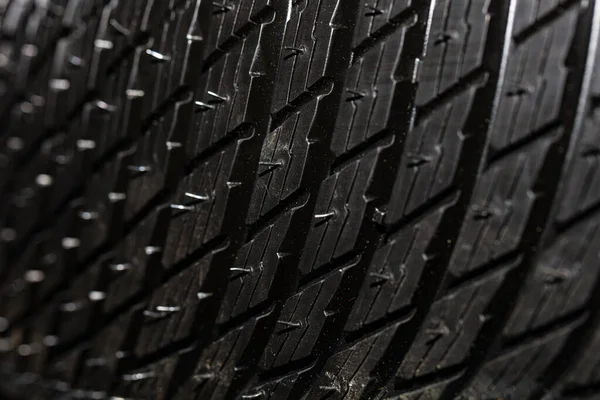 자동차 타이어 클로즈업 — 스톡 사진