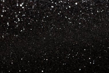 Siyah parıltılı desenli arkaplan