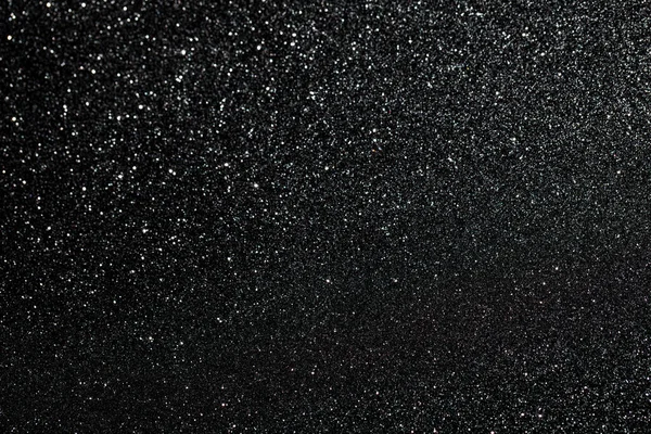 Schwarz Glitter Strukturierten Gemusterten Hintergrund — Stockfoto