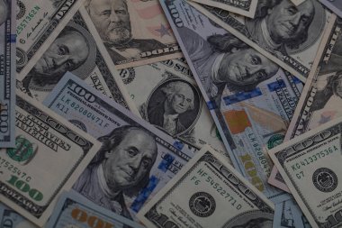 Tasarım amacı için dolar banknotları