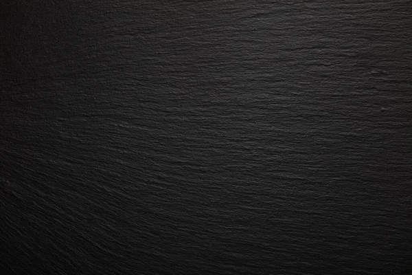 Black Slate Stone Plate Background — Stock Photo, Image