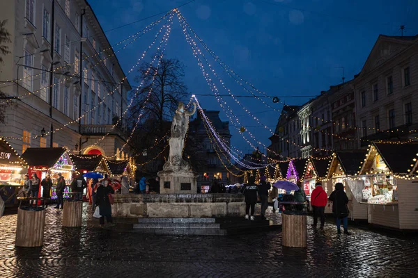 리비우 크리스마스 2021 — 스톡 사진