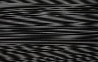 Siyah spagetti arka planı. Spagetti mürekkep balığı mürekkebi 