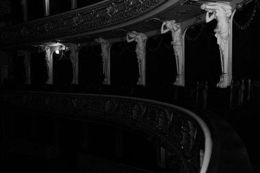 Lviv, Ukrayna - 28 Şubat 2021: Lviv Opera Binası