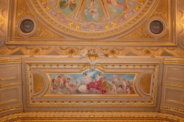 Lviv, Ukrayna - 4 Mart 2021: Lviv Opera Binası