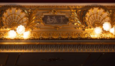 Lviv, Ukrayna - 4 Mart 2021: Lviv Opera Binası