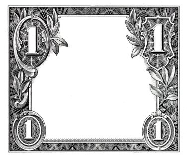 Tasarım amaçlı modifiye edilmiş bir dolarlık sanat eseri