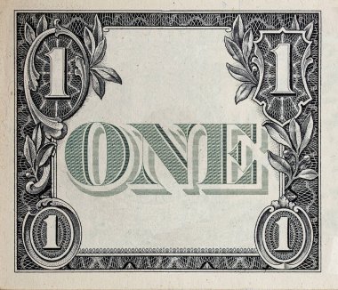 Tasarım amaçlı modifiye edilmiş bir dolarlık sanat eseri