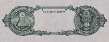 ABD dolar sınırı tasarım amacı için boş orta alan