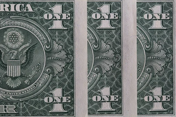 Amerikan Doları Banknotları Ters Çevirin — Stok fotoğraf