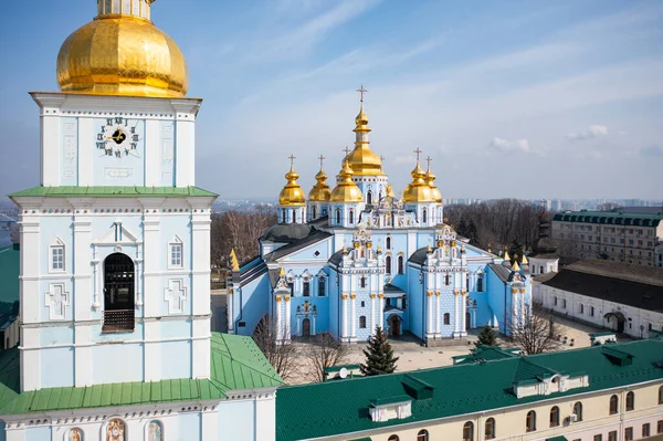Kiev Ucraina Aprile 2021 Monastero San Michele Kyiv Ucraina Vista — Foto Stock